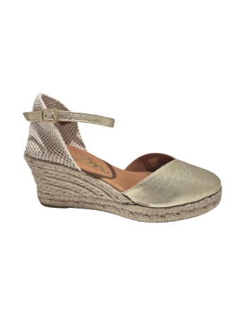 Alpargata Cuña Picón 27280 Dorada