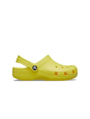 Zueco Crocs Classic Clog T Cyber Yellow