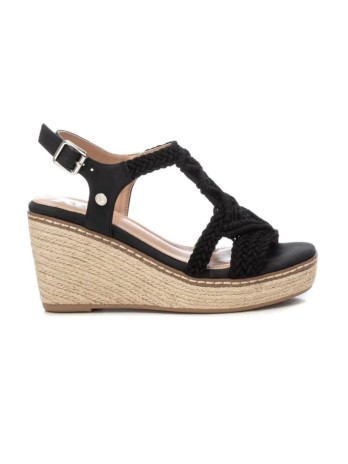 Sandalia Cuña Xti 142834 Negra