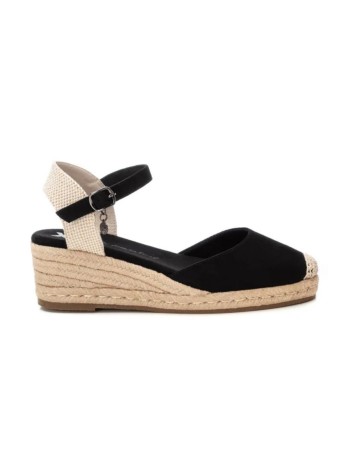 Alpargata Cuña Xti 142382 Negra