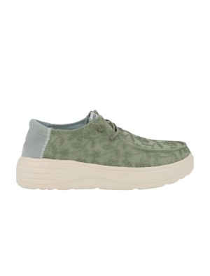 Zapatilla Walk In Pitas Wallabi Bloom Verde