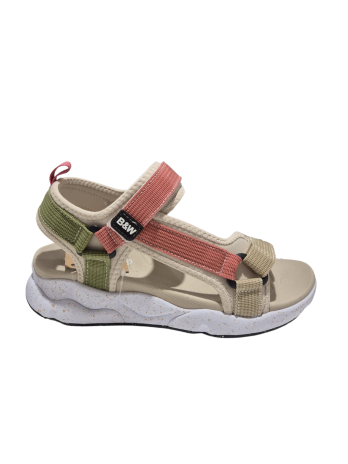 Sandalia Break&Walk BJSH360003 Beige Multi