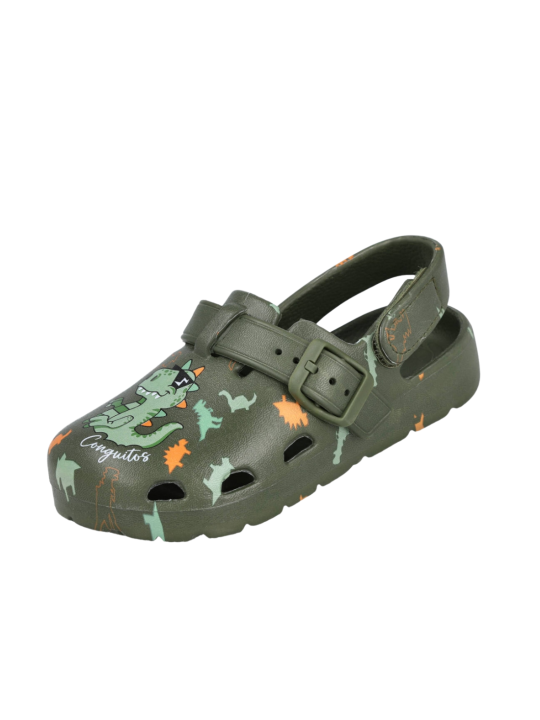 Zueco Dinosaurio COSH319002 Verde