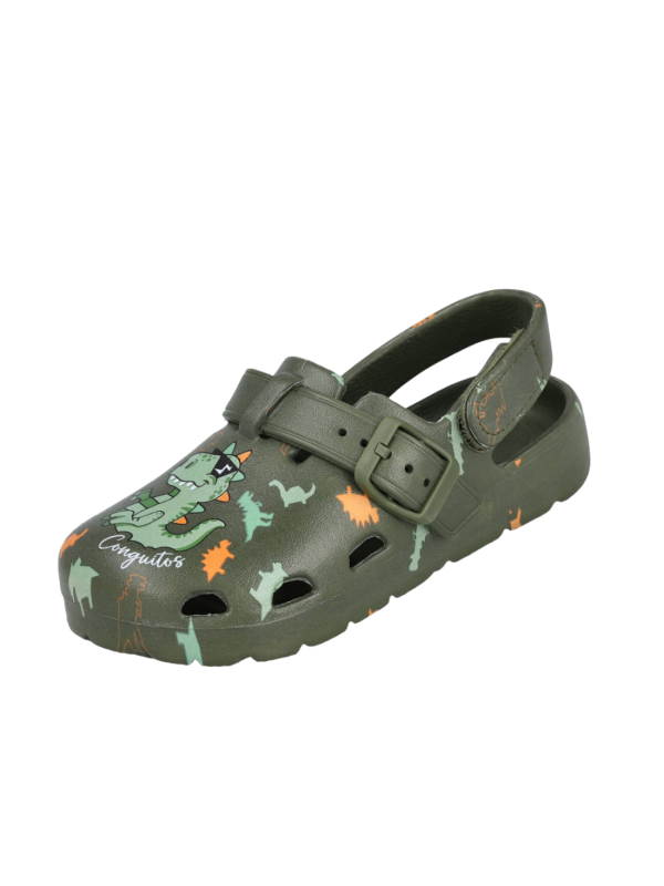 Zueco Dinosaurio COSH319002 Verde