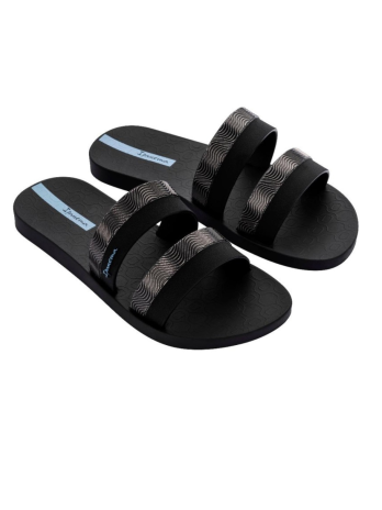 Chancla Ipanema Mesh Slide Fem 83649 Negro