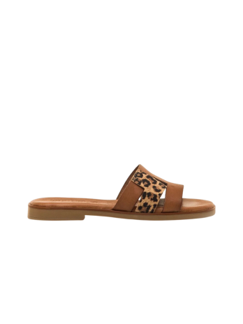 Sandalia Mustang 54181 Avellana Leopardo