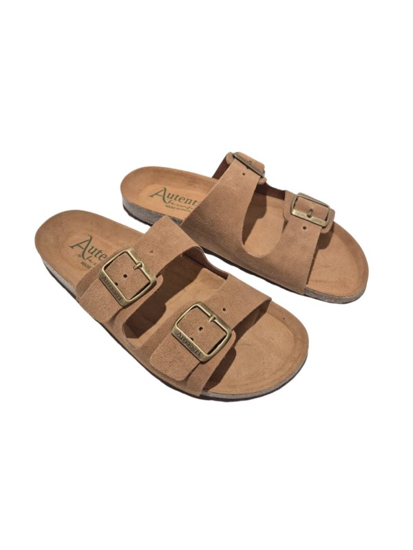 Sandalia Bio autenti 3195 Serraje Marron