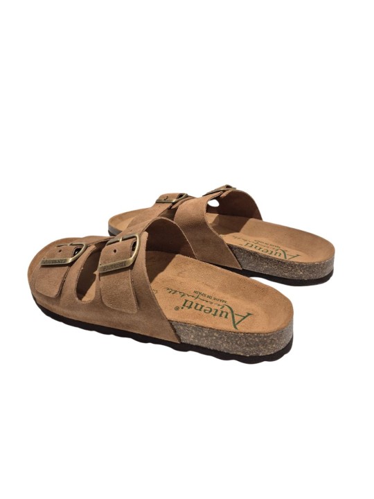 Sandalia Bio autenti 3195 Serraje Marron