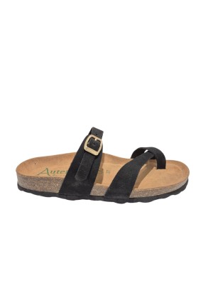 Sandalia Bio Autenti 3572 Serraje Negro