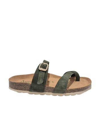 Sandalia Bio Autenti 3572 Serraje Verde