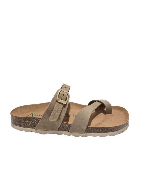 Sandalia Bio Autenti 3572 Serraje Topo