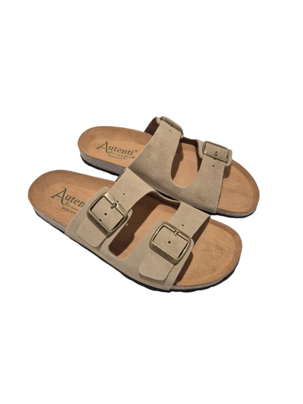 Sandalia Bio Autenti 3195 Serraje Topo