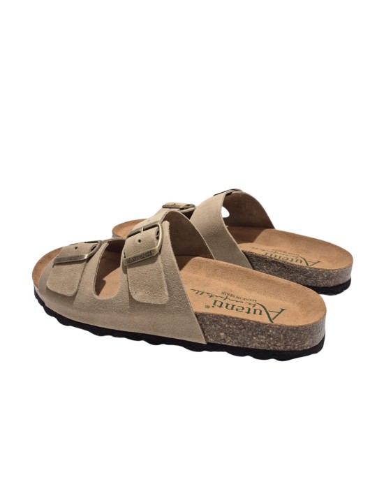 Sandalia Bio Autenti 3195 Serraje Topo
