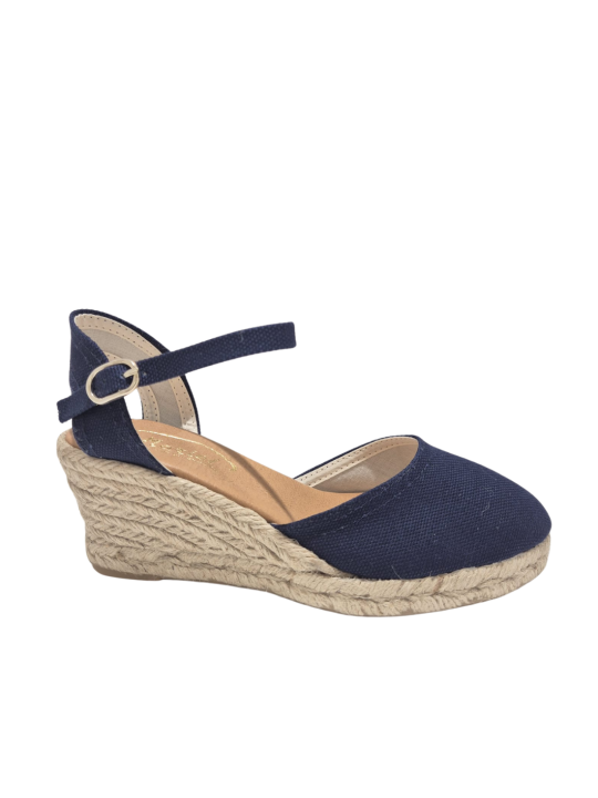 Alpargata Cuña Mariel 5101 Marino