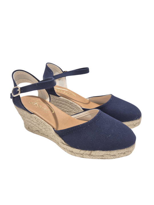 Alpargata Cuña Mariel 5101 Marino
