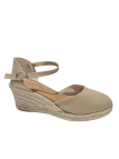 Alpargata Cuña Mariel 5101 Beige