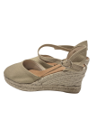 Alpargata Cuña Mariel 5101 Beige
