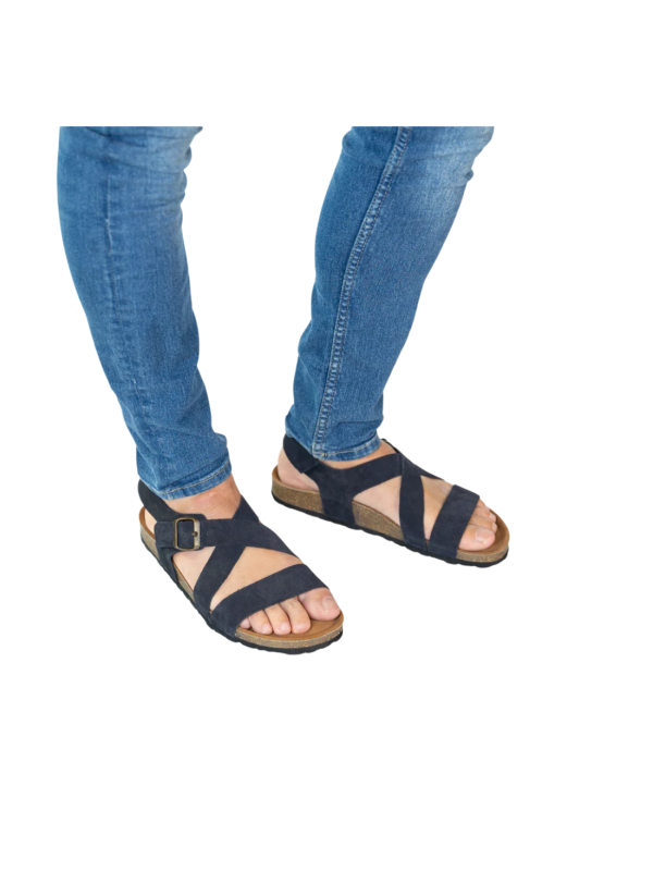 Sandalia Bio Autenti 7446 Serraje Marino