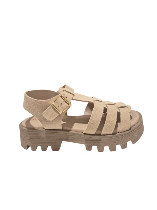 Sandalia Titanitos CRU150 Afra Camel
