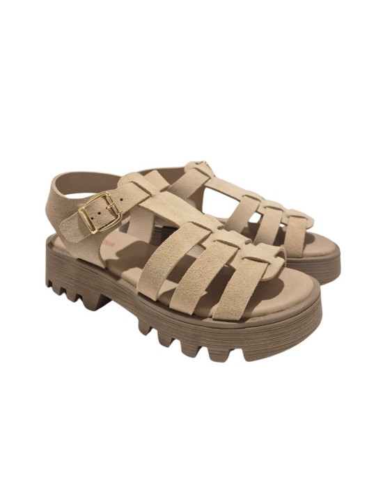 Sandalia Titanitos CRU150 Afra Camel