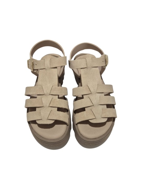 Sandalia Titanitos CRU150 Afra Camel