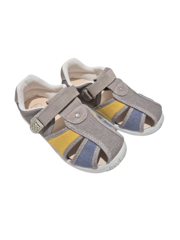 Sandalia Zapy Aj70272 Piedra