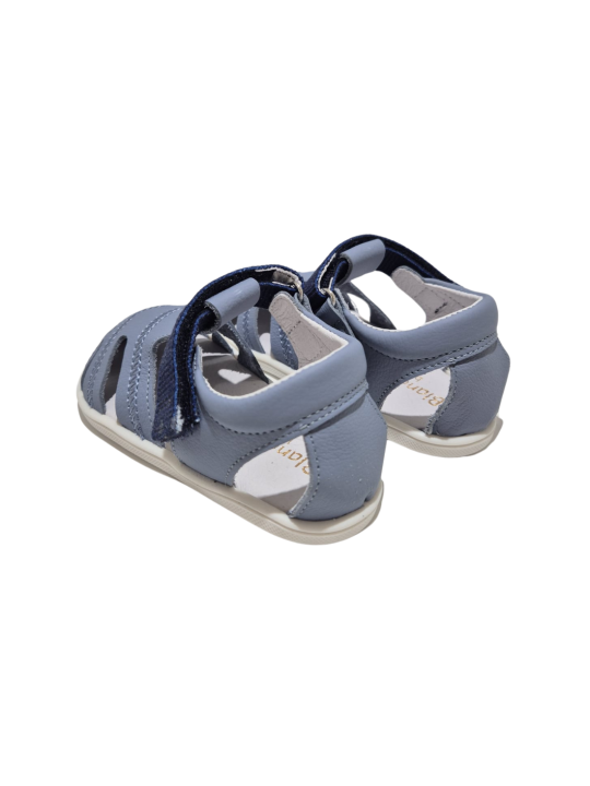 Sandalia Respetuosa Blanditos Amarra Azul