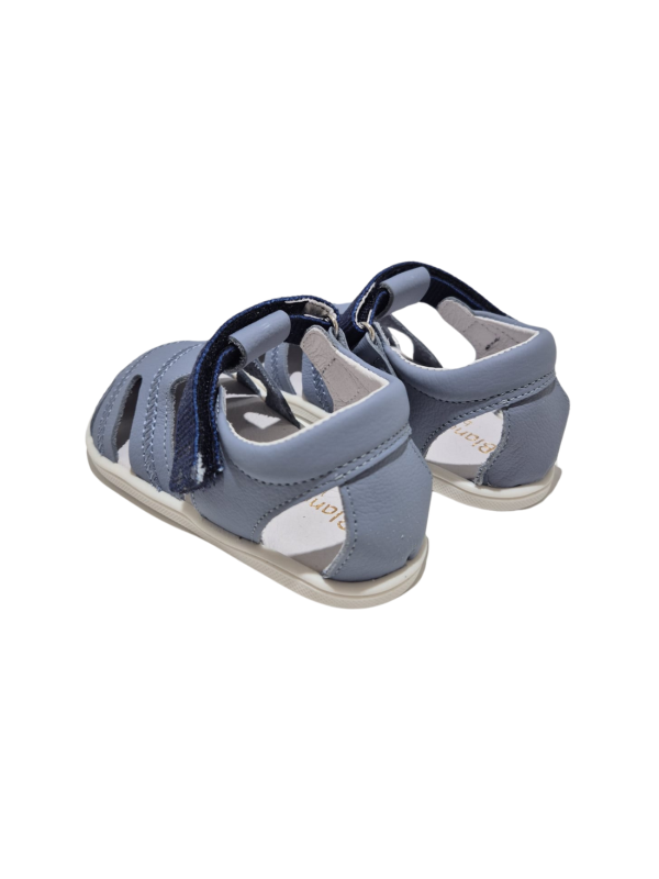 Sandalia Respetuosa Blanditos Amarra Azul