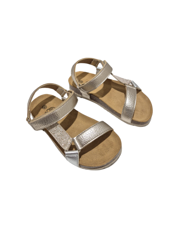 Sandalia Titanitos U545 Beatrice Metalizado