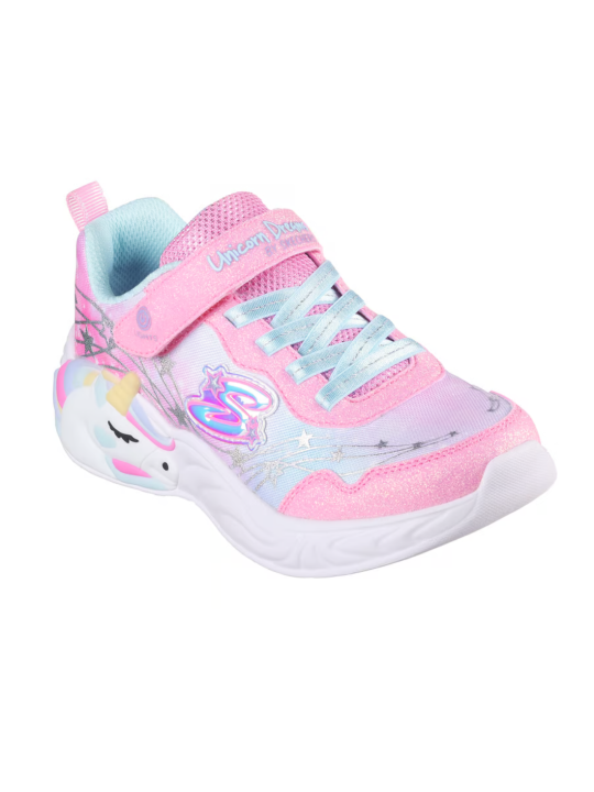 Deportivo Skechers Unicornio Luces 302299L Rosa