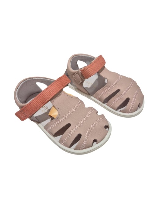 Sandalia Respetuosa Blanditos Amarra Rosa