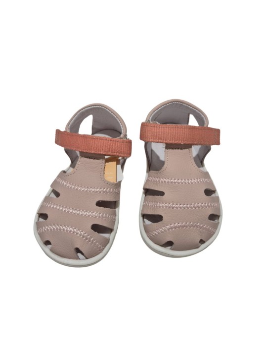 Sandalia Respetuosa Blanditos Amarra Rosa