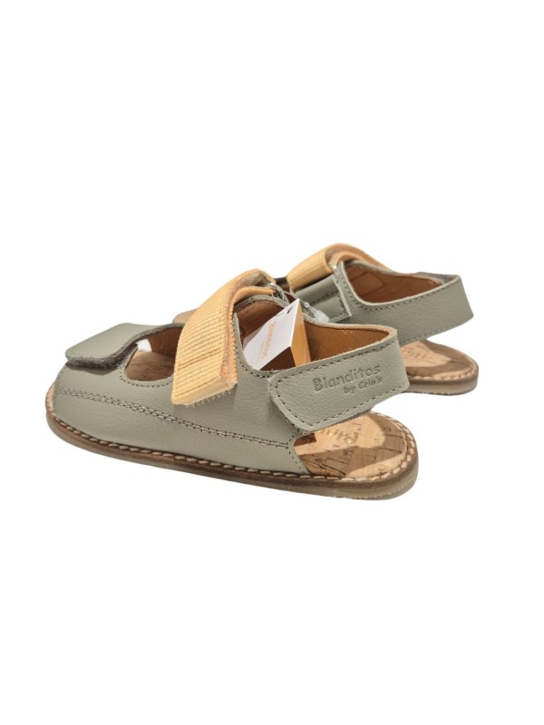 Sandalia Respetuosa Blanditos Caspio Verde