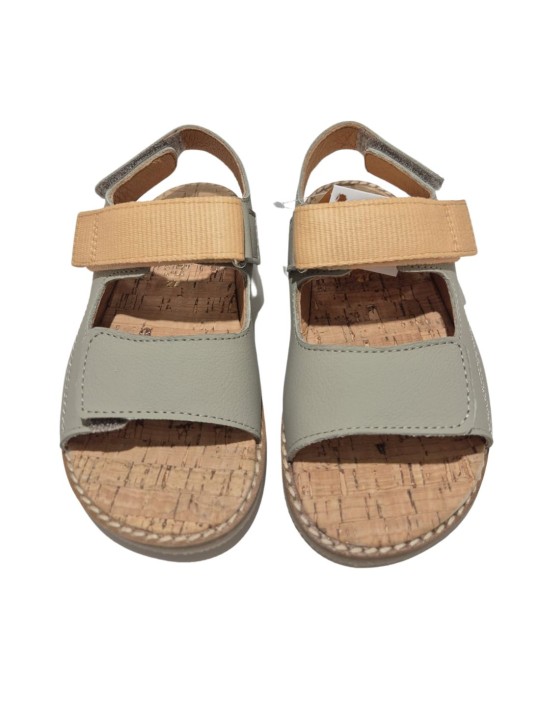 Sandalia Respetuosa Blanditos Caspio Verde