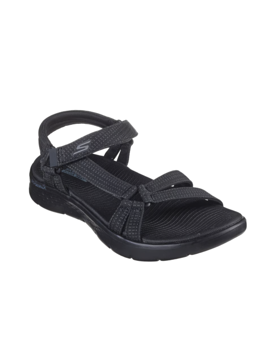 Sandalia Skechers Go Walk Flex 141451 Negro
