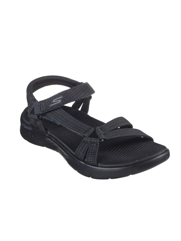 Sandalia Skechers Go Walk Flex 141451 Negro