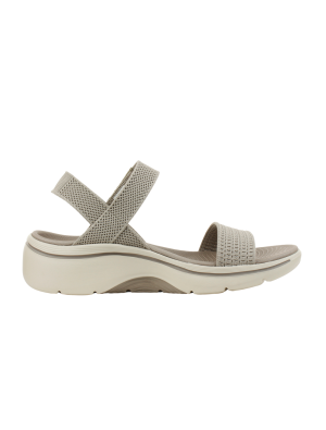 Sandalia Skechers Go Walk Arch Fit 140874 Taupe