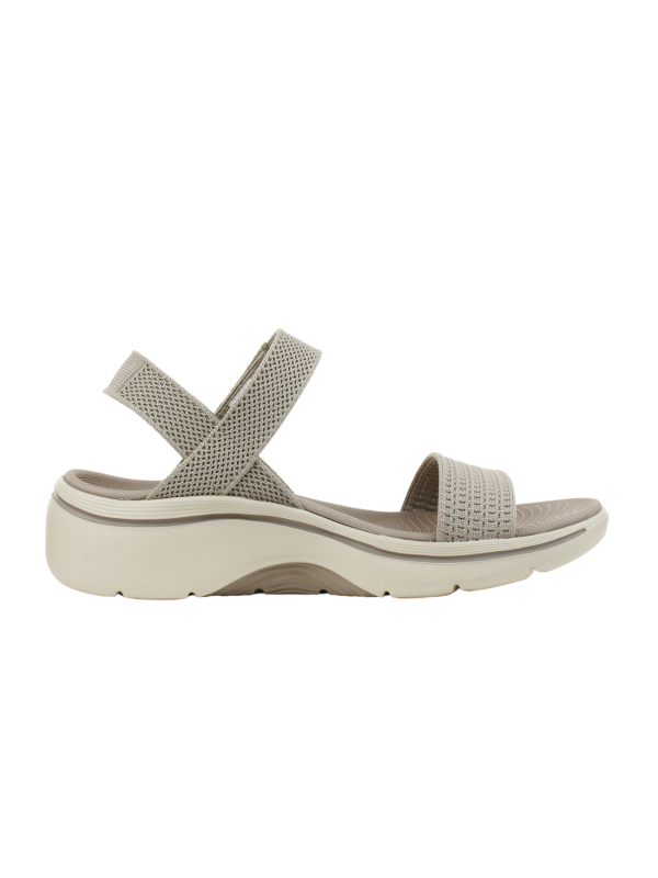 Sandalia Skechers Go Walk Arch Fit 140874 Taupe