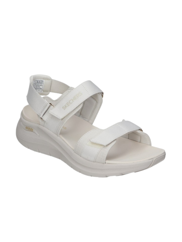 Sandalia Skechers Arch Fit 119465 Blanco