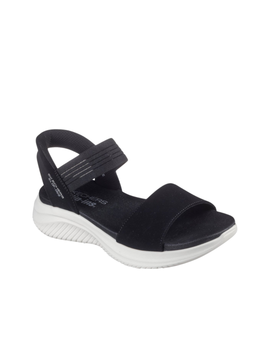 Sandalia Skechers Slip-Ins Ultra Flex 119804 Negro