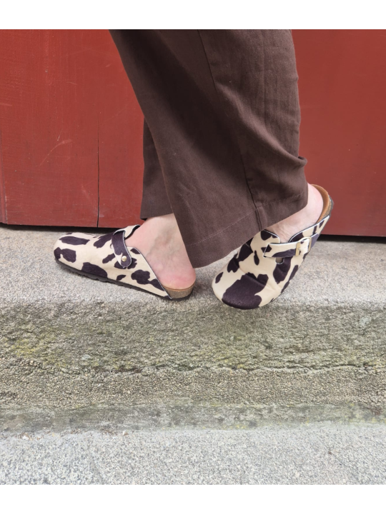 Zueco Bio Autenti 355 Vaca Marron