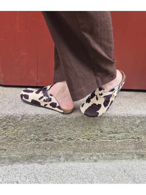 Zueco Bio Autenti 355 Vaca Marron