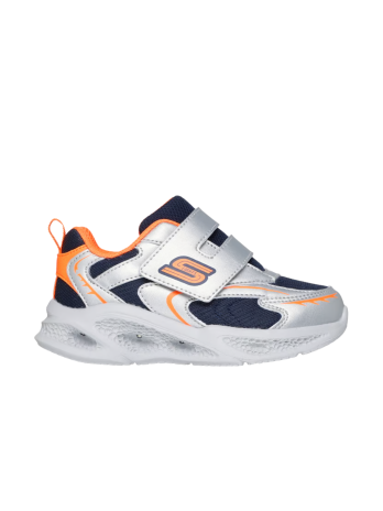 Deportivo Luces Skechers Meteor-Lights 401498N plata