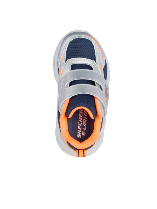 Deportivo Luces Skechers Meteor-Lights 401498N plata