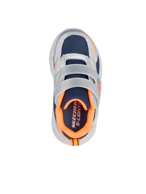 Deportivo Luces Skechers Meteor-Lights 401498N plata