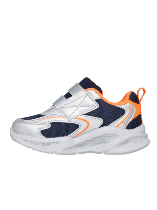 Deportivo Luces Skechers Meteor-Lights 401498N plata