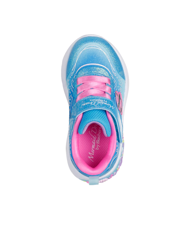 Deportivo Luces Skechers Sirena 303061N Azul