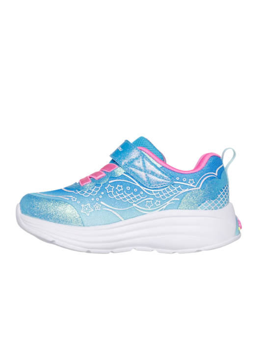Deportivo Luces Skechers Sirena 303061N Azul