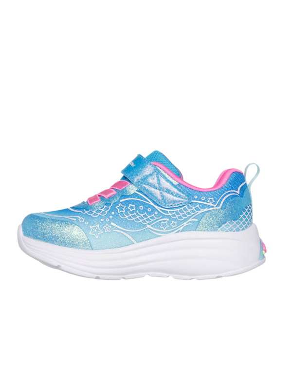Deportivo Luces Skechers Sirena 303061N Azul