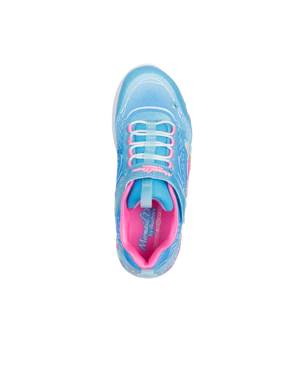 Deportivo Luces Skechers Sirena 303060L Azul